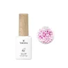 YOKABA 02 Pink Top Glow uv/led - Top Hybrydowy UV/LED z efektem 7 ml