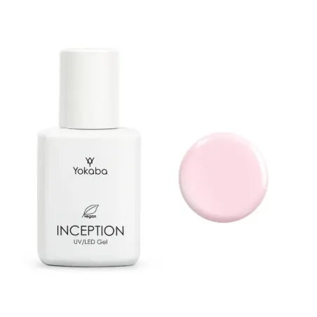 YOKABA 06 PINK LOTUS - Inception UV/LED - Żel w butelce, samopoziomujący 30 ml