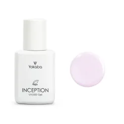 YOKABA 08 LAVENDER HAZE - Inception UV/LED - Żel w butelce, samopoziomujący 30 ml