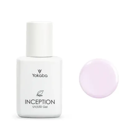 YOKABA 08 LAVENDER HAZE - Inception UV/LED - Żel w butelce, samopoziomujący 30 ml
