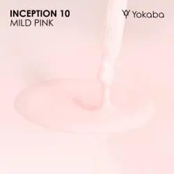 YOKABA 10 MILD PINK - Inception UV/LED - Żel w butelce, samopoziomujący 30ml