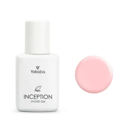YOKABA 13 MORNING BLUSH - Inception UV/LED - Żel w butelce, samopoziomujący 30 ml