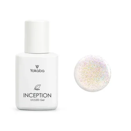 YOKABA 15 GOLD - Inception UV/LED - Żel w butelce, samopoziomujący 30 ml