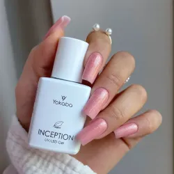 YOKABA 17 BEIGE DAIMOND - Inception UV/LED - Żel w butelce, samopoziomujący 30 ml