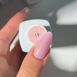 YOKABA 19 PINK DIAMOND - Inception UV/LED - Żel w butelce, samopoziomujący 30 ml