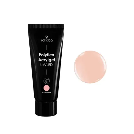 YOKABA 02 Cover Nude Polyflex - Akrylożel 60 g