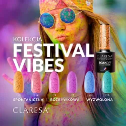 Claresa Lakier Hybrydowy 3 Festival Vibes 5 ml