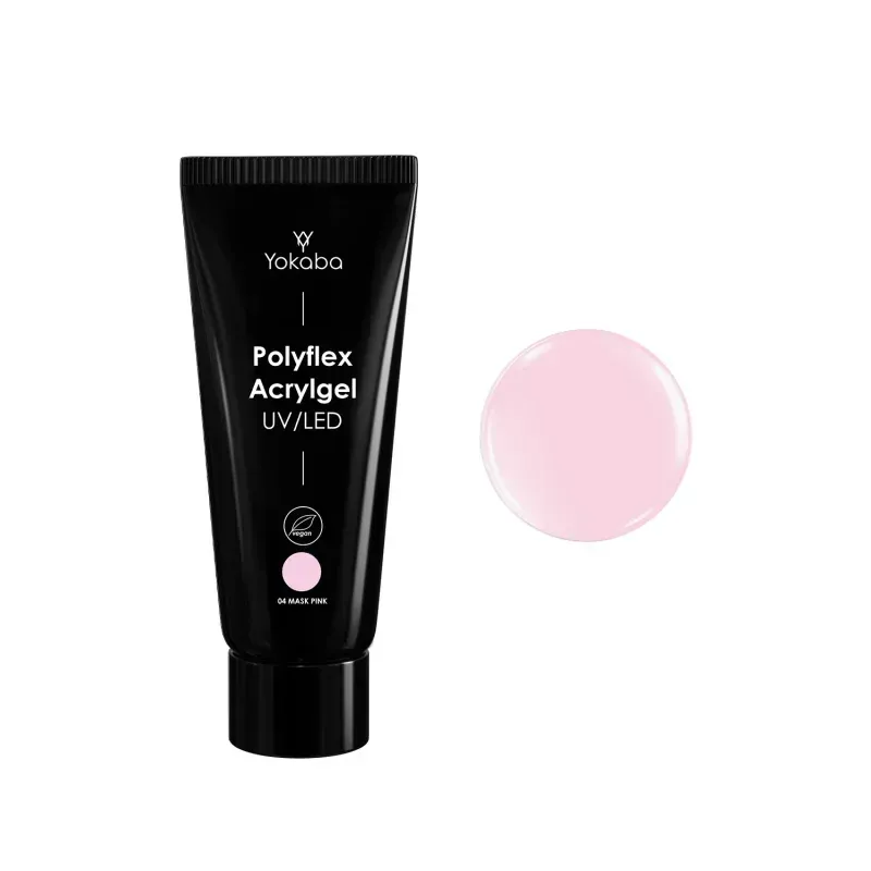YOKABA 04 Maska Pink Polyflex - Akrylożel 60 g