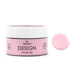 YOKABA 04 MASK PINK Design UV/LED - Żel budujący, samopoziomujący 50 ml