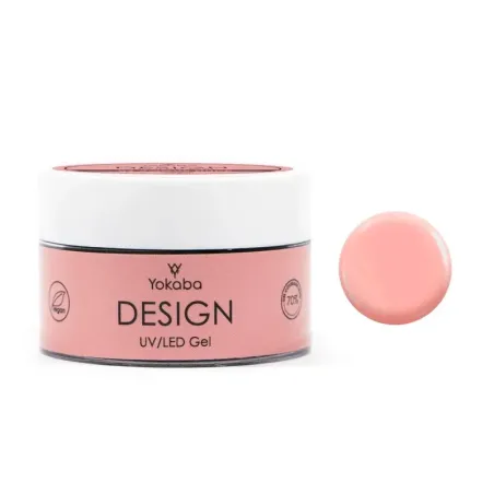 YOKABA 07 DAWN ROSE DESIGN UV/LED - Żel budujący, samopoziomujący 50 ml