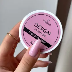 YOKABA 10 BLUSH FANTASY Design UV/LED - Żel budujący, samopoziomujący 50 ml