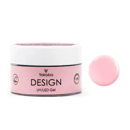 YOKABA 10 BLUSH FANTASY Design UV/LED - Żel budujący, samopoziomujący 50 ml