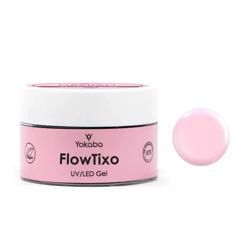 YOKABA 04 Mask Pink FlowTixo UV/LED - Żel budujący z tixotropią 50