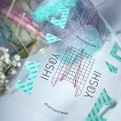 Yoshi Transparentne Szablony Formy Do Przedłużania Paznokci Manicure 400szt