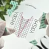 Yoshi Transparentne Szablony Formy Do Przedłużania Paznokci Manicure 400szt