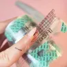 Yoshi Transparentne Szablony Formy Do Przedłużania Paznokci Manicure 400szt
