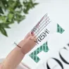 Yoshi Transparentne Szablony Formy Do Przedłużania Paznokci Manicure 400szt