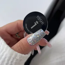 Yoshi Żel Do Zdobień Princess Gel No.1 Silver 5g