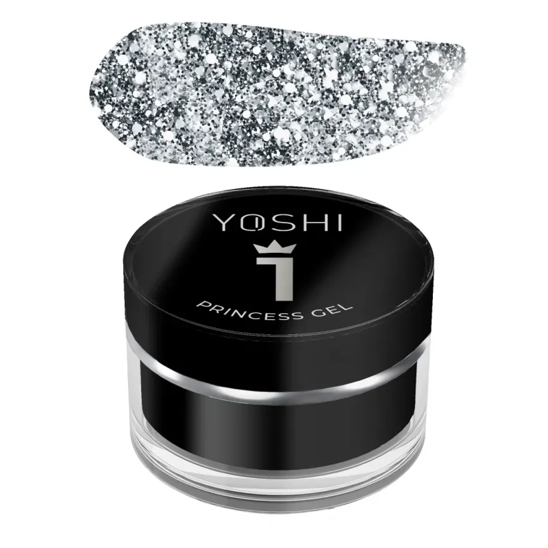 Yoshi Żel Do Zdobień Princess Gel No.1 Silver 5g