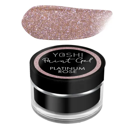 Yoshi Żel Do Zdobień Paint Gel Platinum Rose 5ml