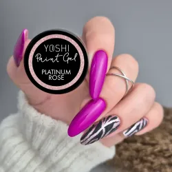 Yoshi Żel Do Zdobień Paint Gel Platinum Rose 5ml