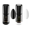 BOSKA NAILS ZESTAW LAKIERÓW HYBRYDOWYCH (2 szt.) - 301 WHITE ANGEL + 302 BLACK HELL 2 x 6 ml