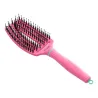 OLIVIA GARDEN FINGERBRUSH INNER CHILD Szczotka do rozczesywania i wygładzania włosów Lollipop Pink