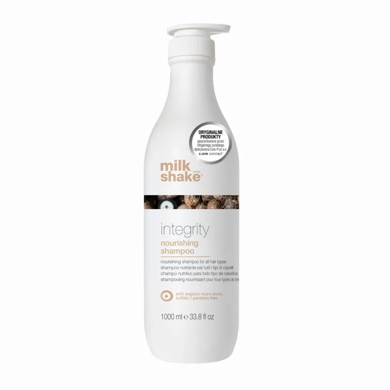 Milk Shake Integrity Nourishing Shampoo Szampon Głęboko Regenerujący z Masłem Muru Muru 1000ml