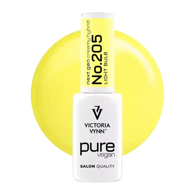 VICTORIA VYNN Kremowy Lakier Hybrydowy PURE kolor: 205 Light Bulb 8ml