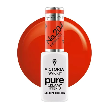 VICTORIA VYNN Kremowy Lakier Hybrydowy PURE kolor: 204 Neon Chic 8ml