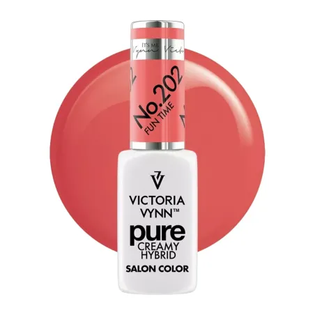 VICTORIA VYNN Kremowy Lakier Hybrydowy PURE kolor: 202 Fun Time 8ML