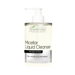 BIELENDA PROFESSIONAL MICELLAR LIQUID CLEANSER, Delikatny nawilżający Płyn micelarny do demakijażu 300ml