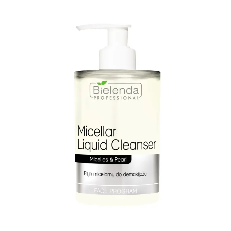 BIELENDA PROFESSIONAL MICELLAR LIQUID CLEANSER, Delikatny nawilżający Płyn micelarny do demakijażu 300ml