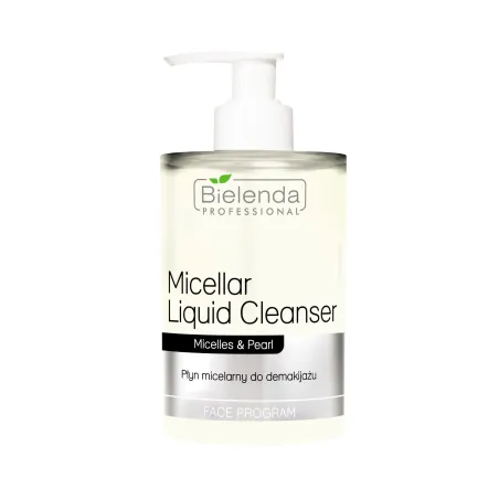BIELENDA PROFESSIONAL MICELLAR LIQUID CLEANSER, Delikatny nawilżający Płyn micelarny do demakijażu 300ml