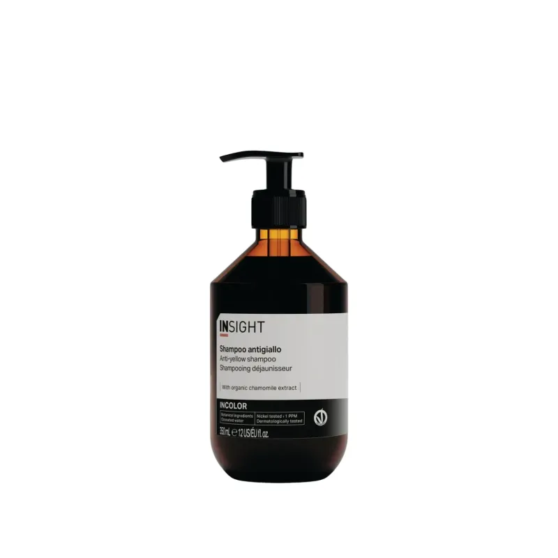 INSIGHT Anti‑Yellow — Szampon niwelujący żółte odcienie 350 ml