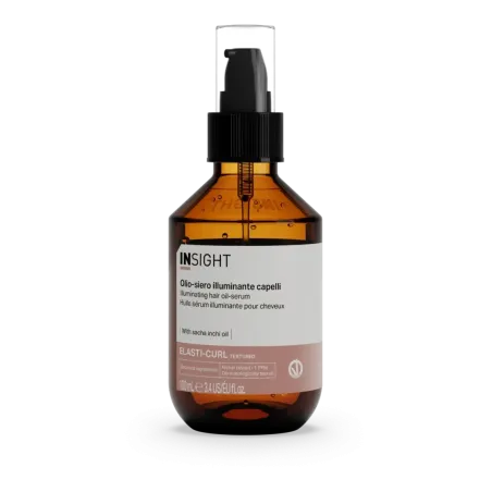 INSIGHT ELASTI‑CURL ILLUMIINATING — Nabłyszczające serum olejowe do włosów kręconych 100 ml