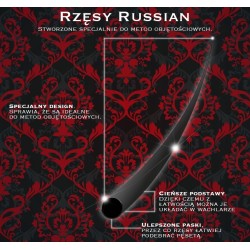 Noble Lashes Rzęsy RUSSIAN VOLUME C+ 0,07