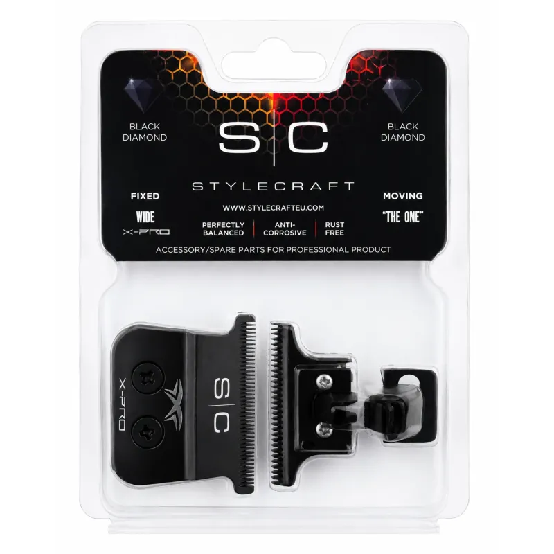 Zestaw ostrzy StyleCraft X-Pro DLC WIDE + The One