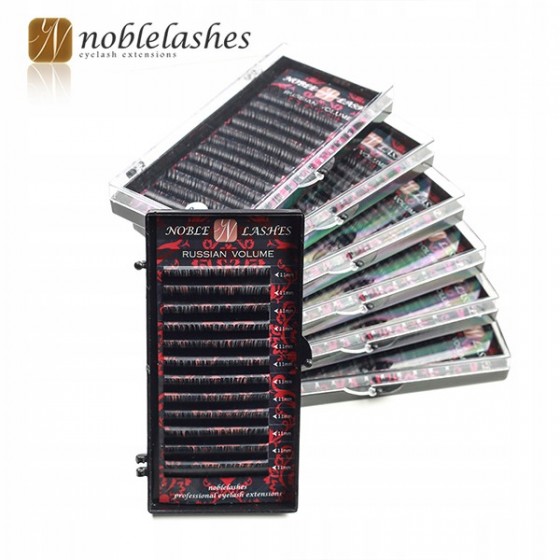 RZĘSY NOBLE LASHES RUSSIAN VOLUME D+ 0,05