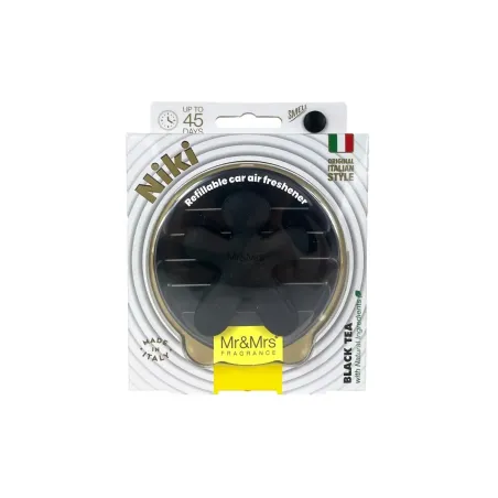 Mr & Mrs Fragrance Black Tea zapach odświeżacz do samochodu NIKI