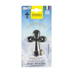Mr & Mrs Fragrance Zapach Do Auta Salvatore Holy Woods Black