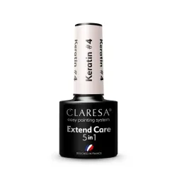 Claresa Extend Care 5 in 1 Keratin 4 - baza hybrydowa 5g