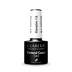 Claresa Extend Care 5 in 1 Keratin 5 - baza hybrydowa 5g