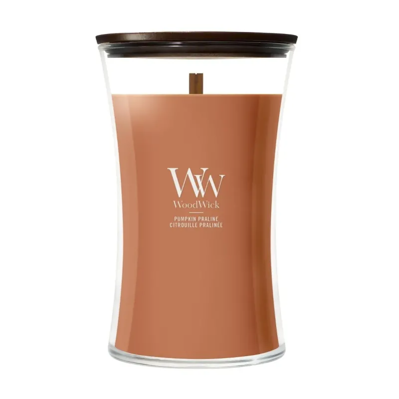 WoodWick Pumpkin Praline Duża Świeca 609,5g