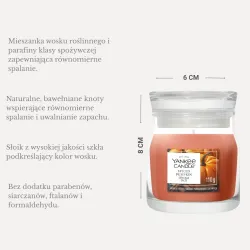 Yankee Candle Świeca Zapachowa Spiced Pumpkin Signature 110 g