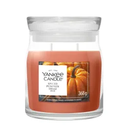 Yankee Candle Świeca Zapachowa Spiced Pumpkin 368 g