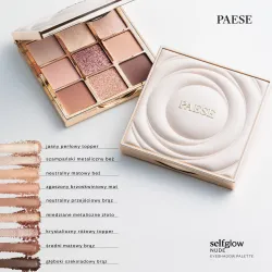 Paese Selfglow Paleta Cieni do Powiek Rose Nude 12.5g