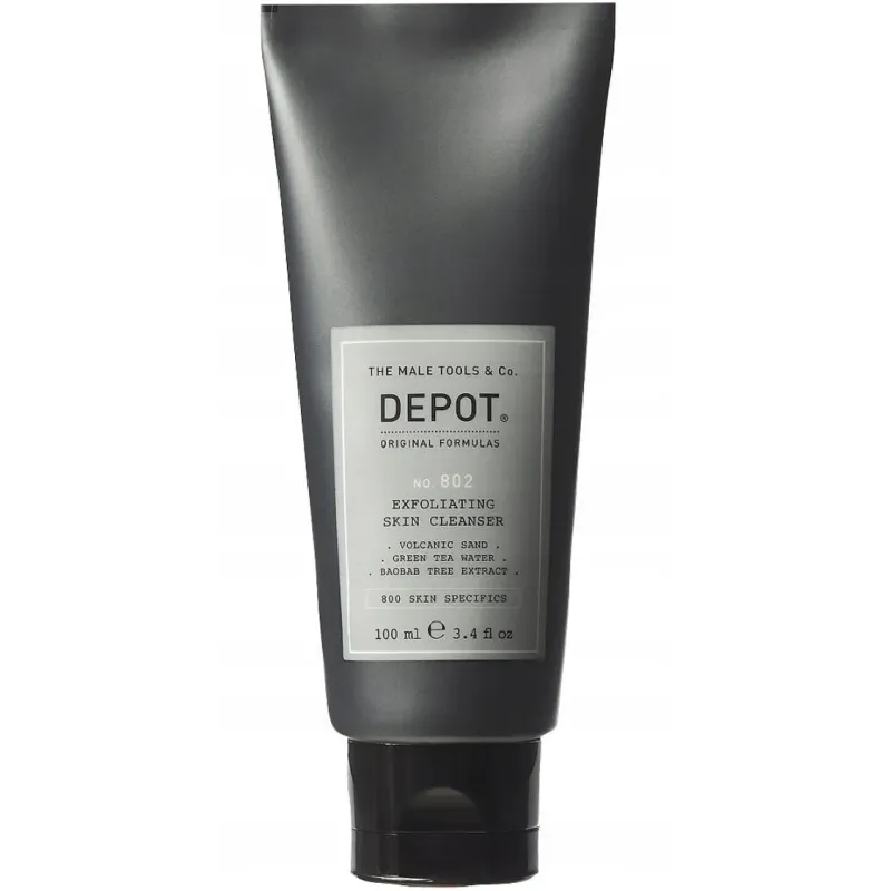 Depot 802 Peeling do twarzy węgiel aktywny 100 ml