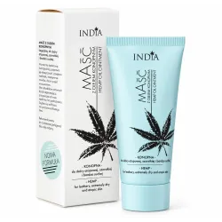 INDIA MAŚĆ ŁAGODZĄCA Z OLEJEM KONOPNYM 50 ml.