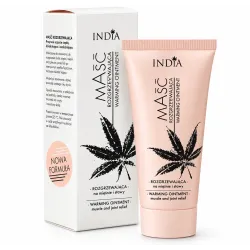 INDIA MAŚĆ ŁAGODZĄCA Z OLEJEM KONOPNYM 50 ml.